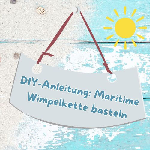 Motivvorlage Gratis-Download Maritime Wimpelkette