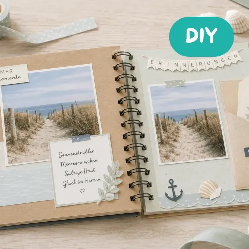 DIY Sommerliches Erinnerungsalbum