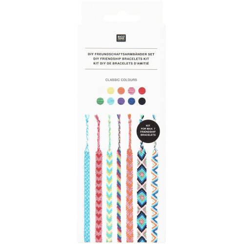 DIY-Set Freundschaftsarmbänder Classic Colours