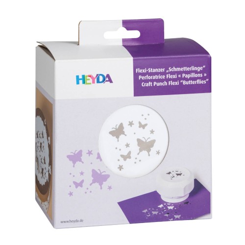Verpackter Flexi-Stanzer Butterflies von HEYDA