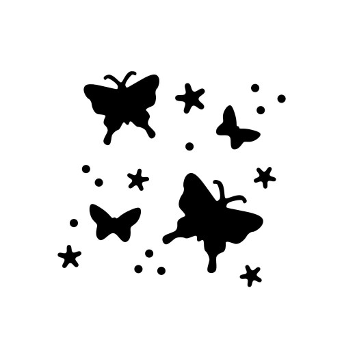Motiv Schmetterlinge Flexistanzer HEYDA