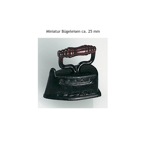 Miniatur Bügeleisen klassisch 25 mm