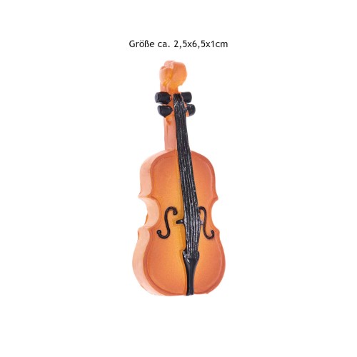 Rico Design Miniatur Geige 2,5x6,5x1cm