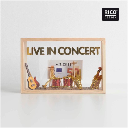 Anwendungsbeispiel Rico Design Miniatur Geige