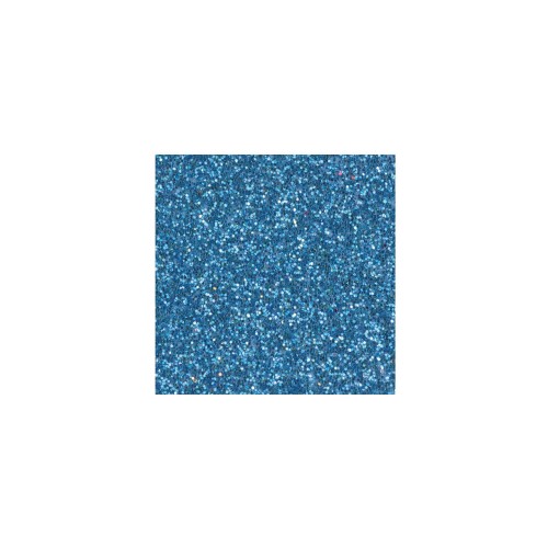Glitter Moosgummi hellblau