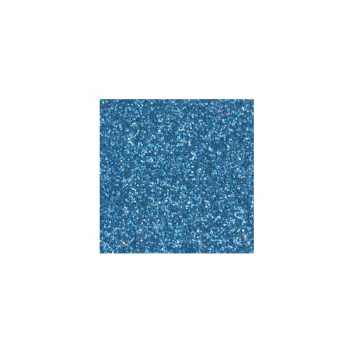 Glitter Moosgummi hellblau