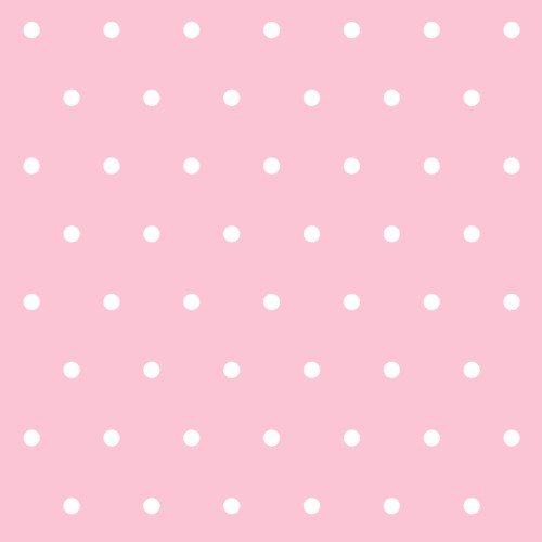 Detailansicht Motiv von Motivkarton rosa weiss gepunktet