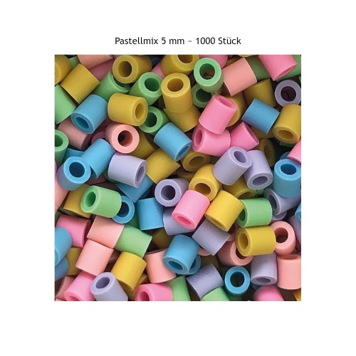 NABBI® BioBeads Pastell Mix 1000 Stück 5 mm