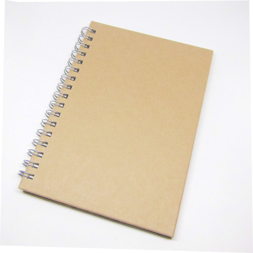 Kleines Notizbuch A6 mit Spiralbindung – Hardcover Umschlag