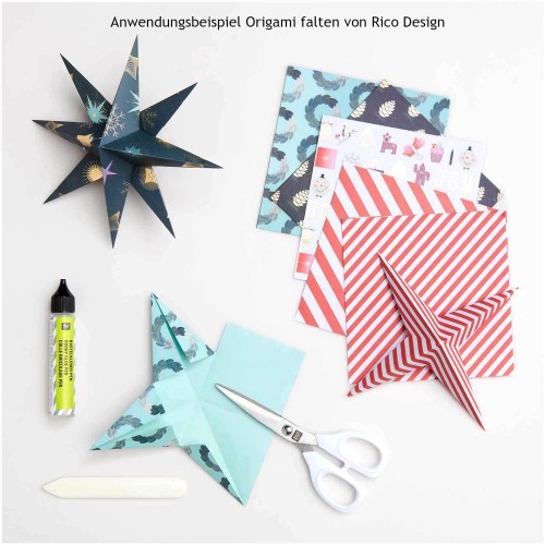 Anwendungsbeispiel Origami von Rico Design