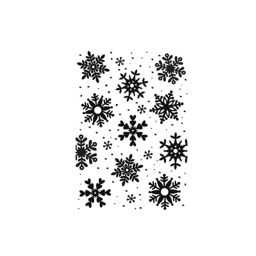 efco Prägeschablone Schneeflocken
