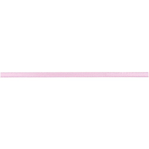 Satinband rosa 3 mm breit