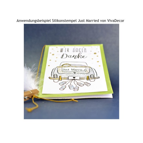 Beispielkarte Hochzeit von Viva Decor