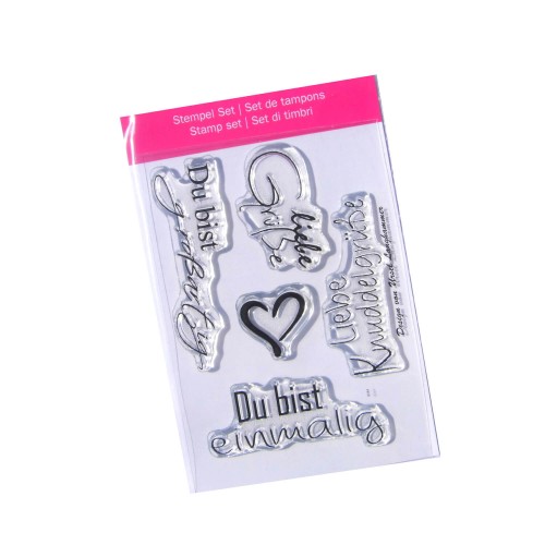 Grußstempel transparent