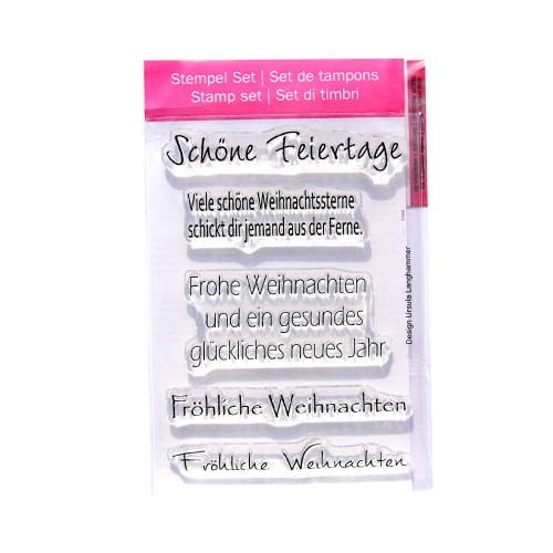 Stempel für Weihnachtskarten