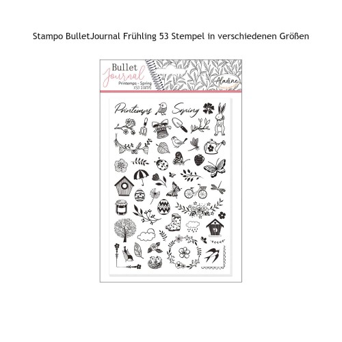 Stempelset Frühling 53 Stempel