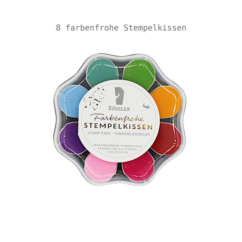 Stempelkissen - 8 Farben