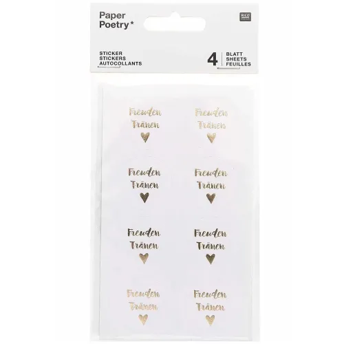 Stickerbogen Freudentränen