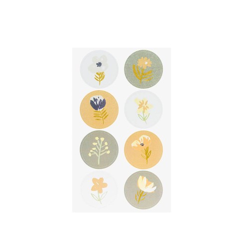 Stickerbogen Crafted Nature Blau Motive