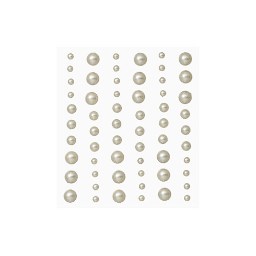 STONY-Sticker Halbperlen champagnerfarben