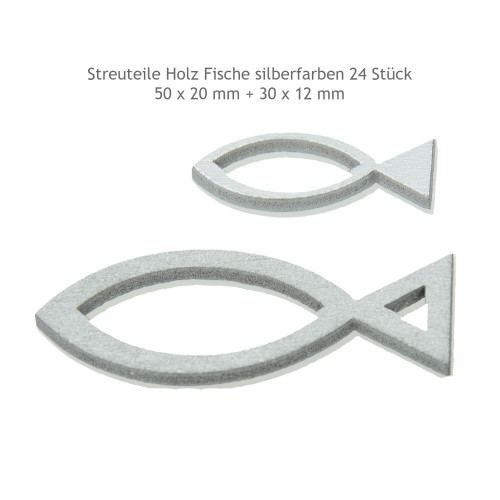 Fische silber Konfirmation