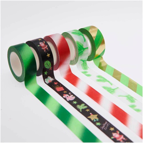 Washi Tape Airbrush weihnachtlich
