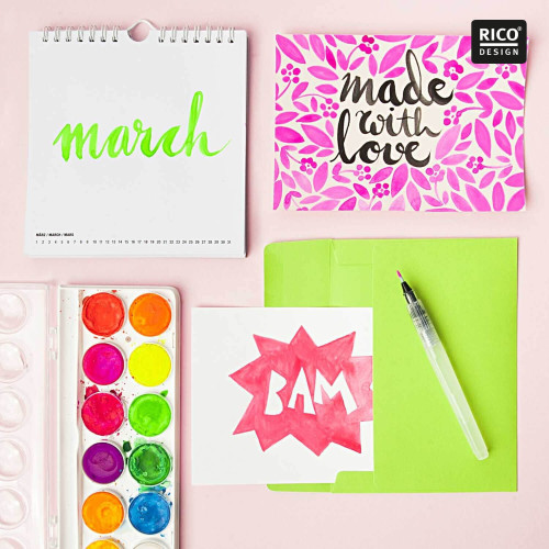 Anwendungsbeispiel von Wassertankpinsel rund