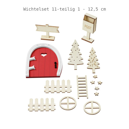 Wichtelset 11teilig 10 bis 125 mm