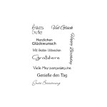 Stempel Clear Alles Gute von efco