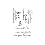 Clearstamps Wir wünschen Dir
