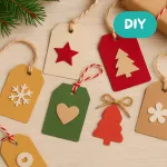 DIY: Mini-Geschenkanhänger aus Papierresten