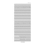 Konturensticker Zahlen klein