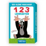 DER KLEINE MAULWURF Lernkarten 123 mit 28 Karten im Format 10 x 6 cm