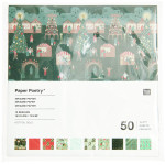 Origami Papier Weihnachtsmarkt 50 Blatt 10 Designs 15 x 15 cm