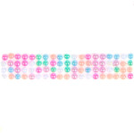 Perlentape Multicolor