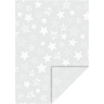 Transparentpapier Sterne weiß A4