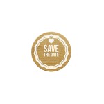 Stempel Save the Date von Woodies